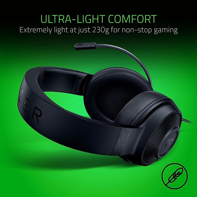 אוזניות גיימינג RAZER KRAKEN X LITE
